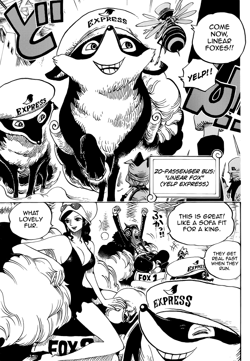 One Piece, Chapter 718 image 05